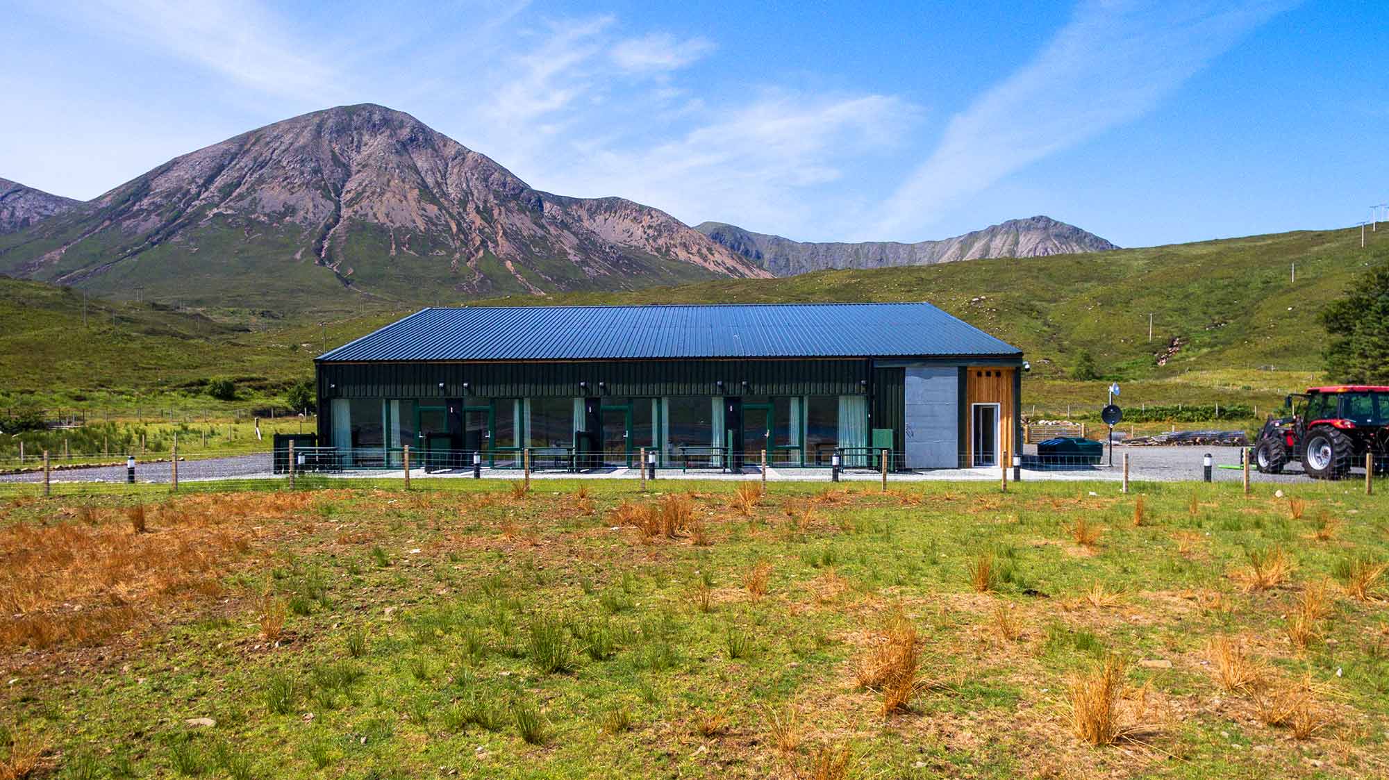 Kinloch Ainort are modern self catering luxury apartments with sea views free WIFI and parking