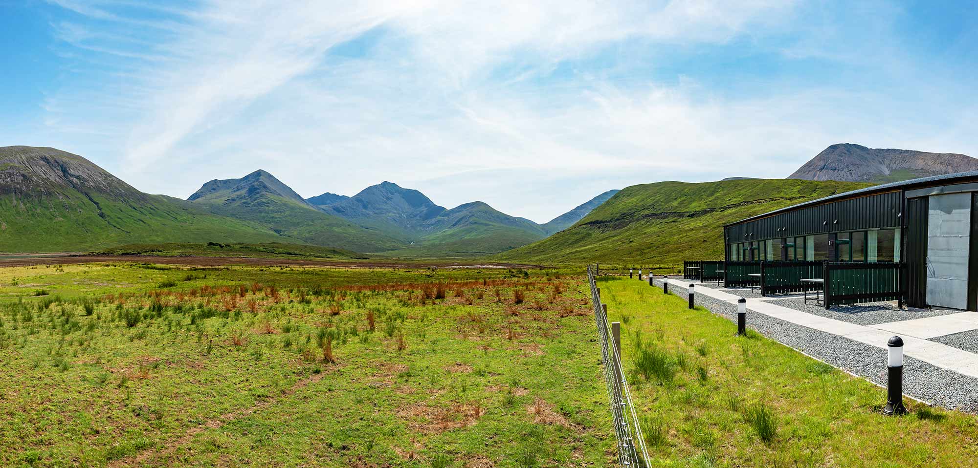 Luxury Self Catering Accommodation in Sconser with luxury interior design and private parking
